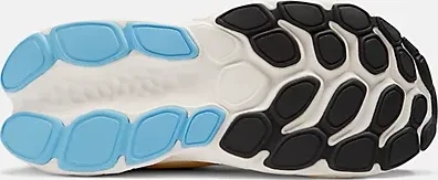 New Balance Fresh Foam X More v4 black/coastal blue/ginger lemon (Herren)
