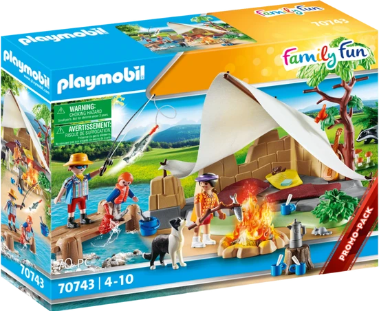 playmobil Family Fun Familie beim Campingausflug