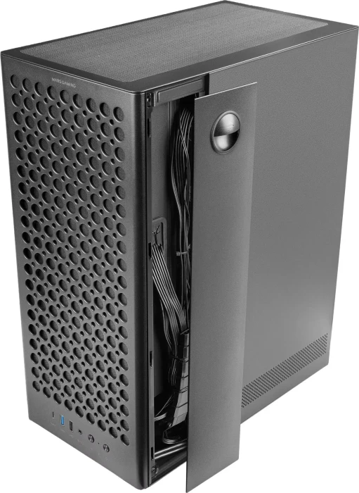 Mars Gaming MC-T800 Black, Glasfenster