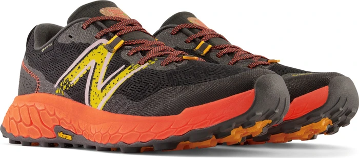 New Balance Fresh Foam X Hierro v7 GTX blacktop/neon dragonfly/hot marigold (Herren)