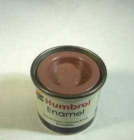 Humbrol Enamel Paint 70 brick red matt, 14ml