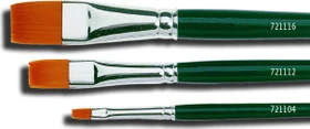 Kreul Basic Synthetics Universalpinsel flach Gr. 0