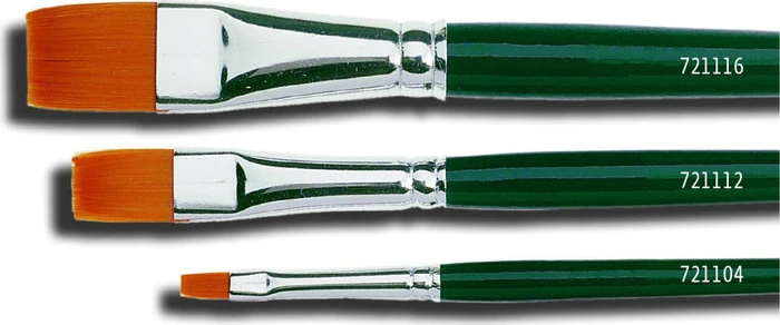 Kreul Basic Synthetics Universalpinsel flach Gr. 0