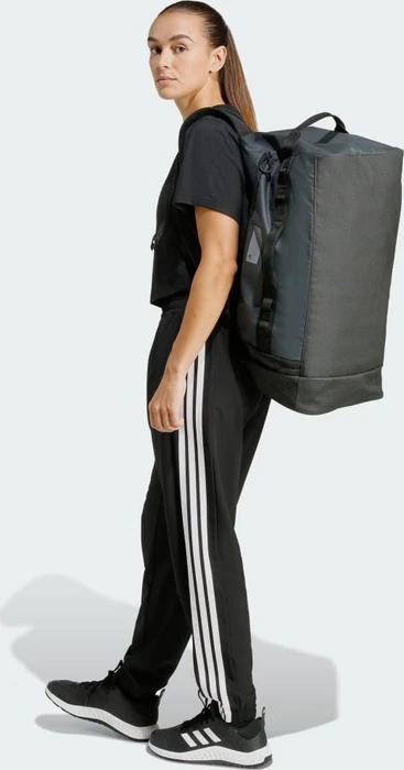 adidas Hybrid Duffelbag Sporttasche carbon/black/reflective silver