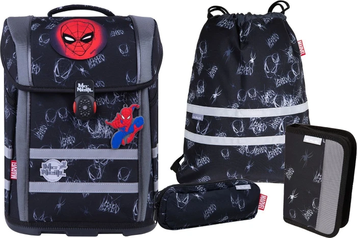 McNeill Perfecto Marvel Spider Man II Schultaschen-Set, 5-tlg.