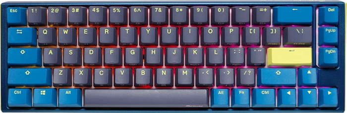 Ducky One 3 DayBreak SF PBT blau, LEDs RGB, MX RGB BROWN, USB, US