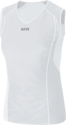 Gore Wear M Gore Windstopper Base Layer Funktionsshirt ärmellos light grey/white (Damen)