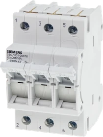 Siemens Sicherungslasttrennschalter 3-polig 6A 400 V