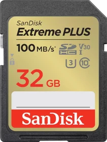 SanDisk Extreme PLUS R100/W60 32GB, UHS-I U3, Class 10, 2er-Pack