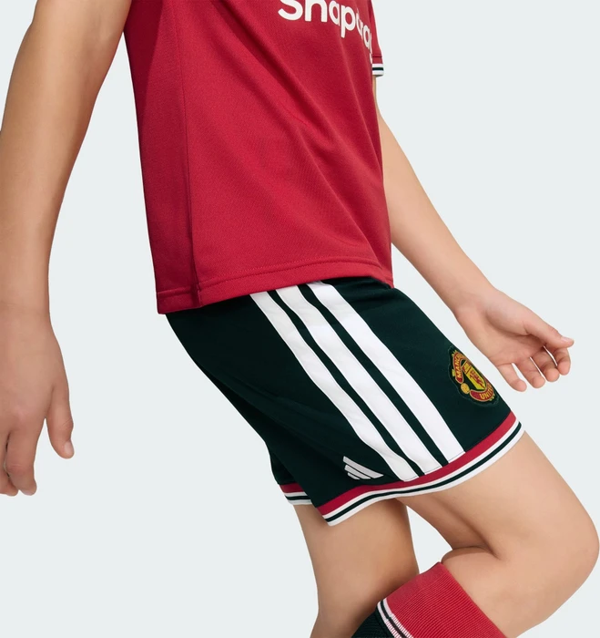 adidas Manchester United 2026/2027 Heimshorts schwarz (Junior)