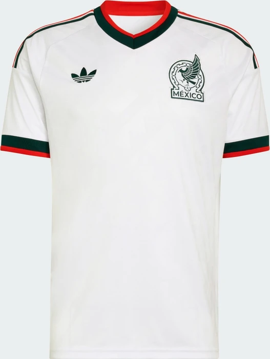 adidas FIFA WM 2026 Mexiko Auswärtstrikot kurzarm weiß (Herren)