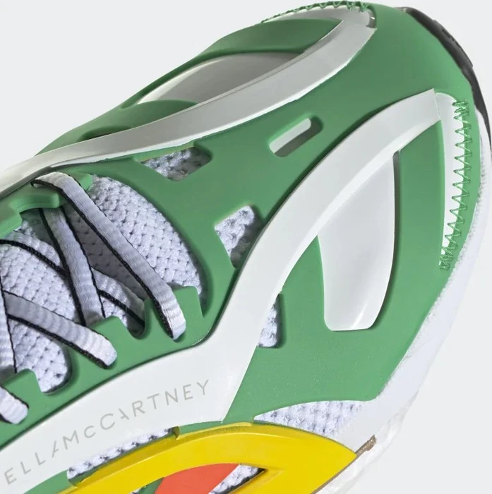 adidas Solar Glide by Stella McCartney green/cloud white/semi impact orange (Damen)