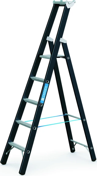 Zarges Z600 Stufen-Stehleiter, 5 Stufen
