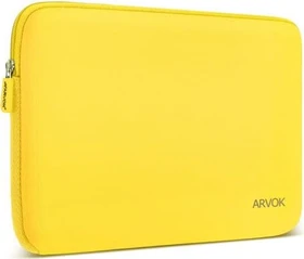 Arvok Laptop Sleeve, 11.6", Ultra-Thin, wassergeschützt, Yellow
