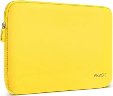 Arvok Laptop Sleeve, 11.6", Ultra-Thin, wassergeschützt, Yellow