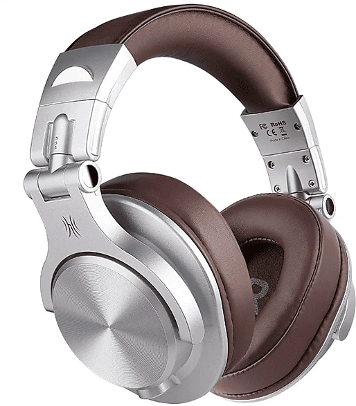 OneOdio A70 silber/braun