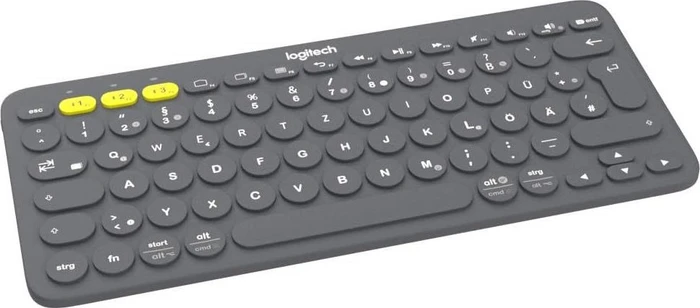 Logitech K380 Multi-Device Keyboard schwarz, Bluetooth, DE