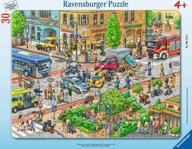 Ravensburger Puzzle Unterwegs in der Stadt