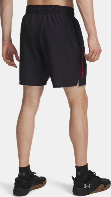 Under Armour Woven Wordmark Hose kurz black/racer red (Herren)