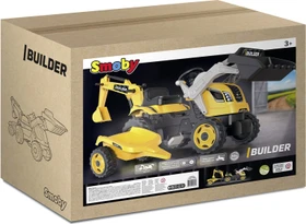 Smoby Traktor Builder Max mit Anhänger