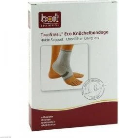 Bort Medical TaloStabil Eco Knöchelbandage Größe M silber, 1 Stück