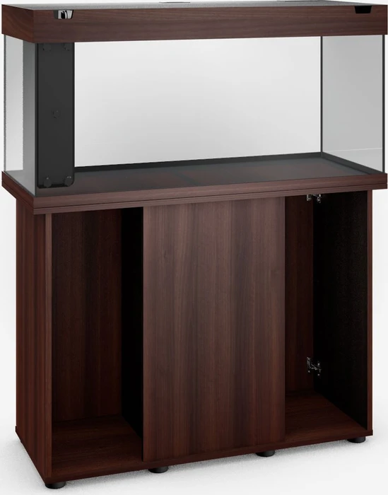 Juwel Rio 180 LED Aquarium-Set mit Unterschrank, dunkles Holz/dunkles Holz, 180l