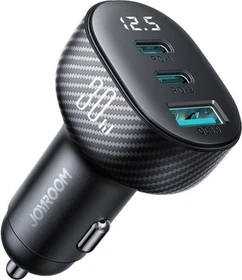 Joyroom Digital Display Car Charger 30W schwarz