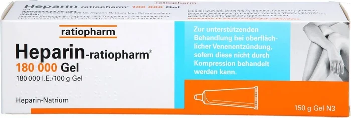 Heparin-ratiopharm 180 000 Gel, 150g