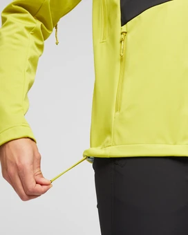 Mammut Ultimate VIII SO Hooded Funktionsjacke acacia/black (Herren)