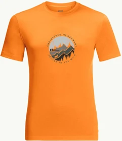 Jack Wolfskin Hiking Funktionsshirt kurzarm dragon fire (Herren)