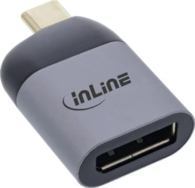 InLine USB Display Konverter, USB Typ-C Stecker auf DisplayPort Buchse (64106D)