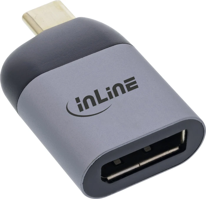 InLine USB Display Konverter, USB Typ-C Stecker auf DisplayPort Buchse