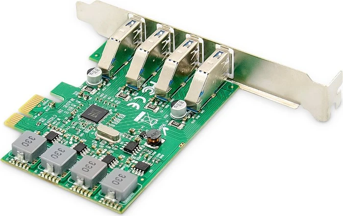 Digitus 4x USB-A 3.0, PCIe 2.0 x1