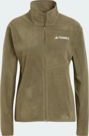 adidas Terrex Multi Fleece Jacke olive strata (Damen)