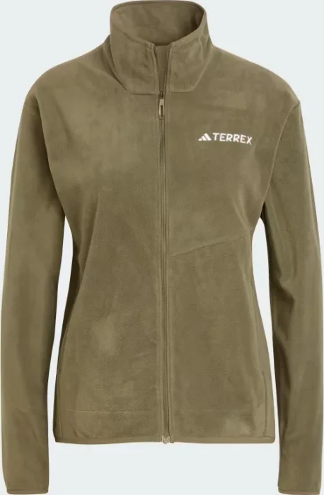 adidas Terrex Multi Fleece Jacke olive strata (Damen)