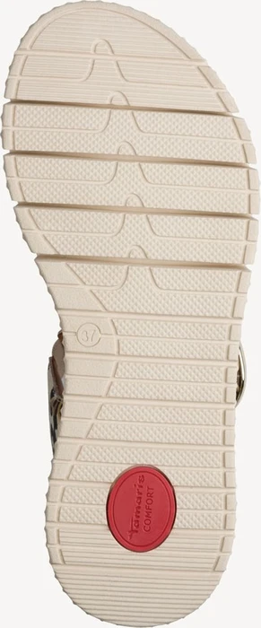 Tamaris Comfort Wide Fit beige leo (Damen)