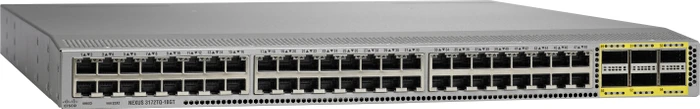Cisco Nexus C3172TQ Rackmount 10G Managed Switch, 48x RJ-45, 6x QSFP+