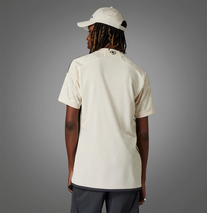 adidas AS Rom 2023/2024 Auswärtstrikot ecru tint (Herren)