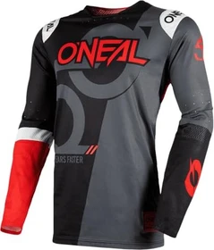 O'Neal Prodigy Five Zero Trikot langarm black/neon red (Herren)