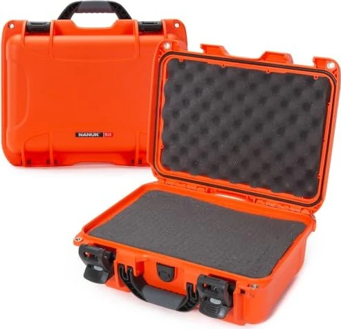 Nanuk 915 Schutzkoffer mit Schaumstoff orange