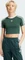 adidas 3-Streifen Baby T-Shirt kurzarm mineral green (Damen) Vorschaubild