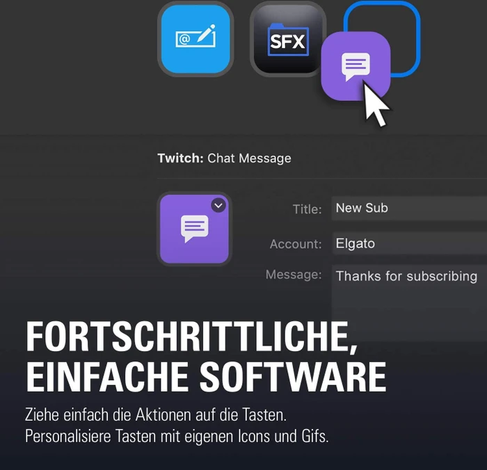 Elgato Stream Deck Mini, schwarz, USB-A