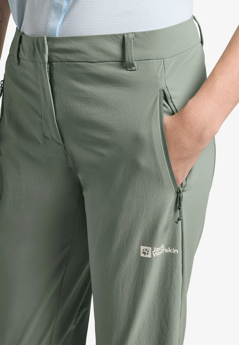 Jack Wolfskin Hikeout Hose lang slate green (Damen)