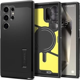 Spigen Tough Armor (MagFit) für Samsung Galaxy S24 Ultra schwarz