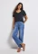 Street One Herzausschnitt T-Shirt kurzarm deepwater blue (Damen) Vorschaubild