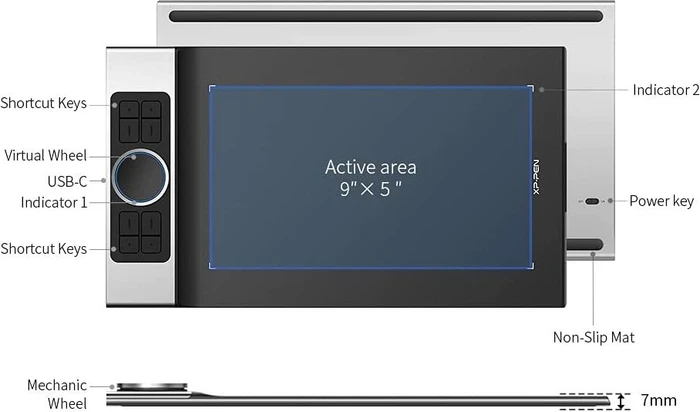 XP-Pen Deco Pro SW Bluetooth