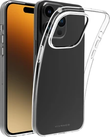 Vivanco Super Slim Cover für Apple iPhone 15 Pro Max transparent