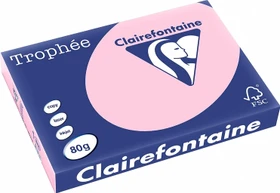 Clairefontaine Trophée Universalpapier matt rosa, A3, 80g/m², 500 Blatt