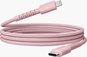 Fresh 'n Rebel FlexWave USB-C to Lightning Cable 2m Pastel Pink