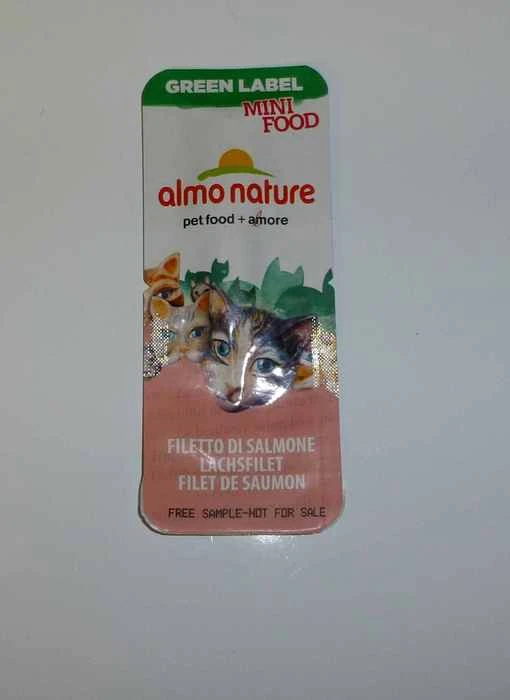 almo nature Green Label Mini Food Lachsfilet, 15g (5x 3g)